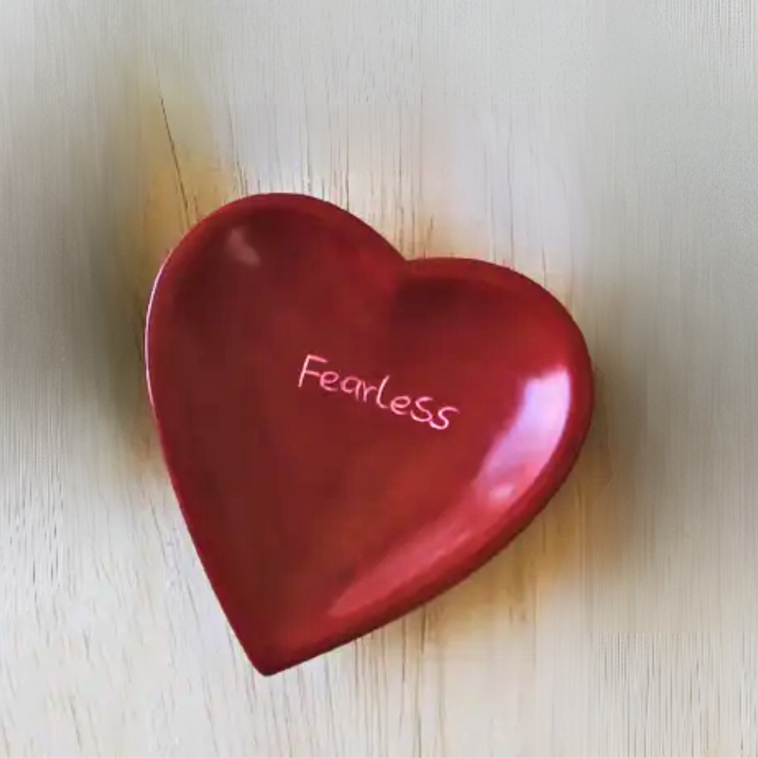 Handmade Inspirational Heart Dish