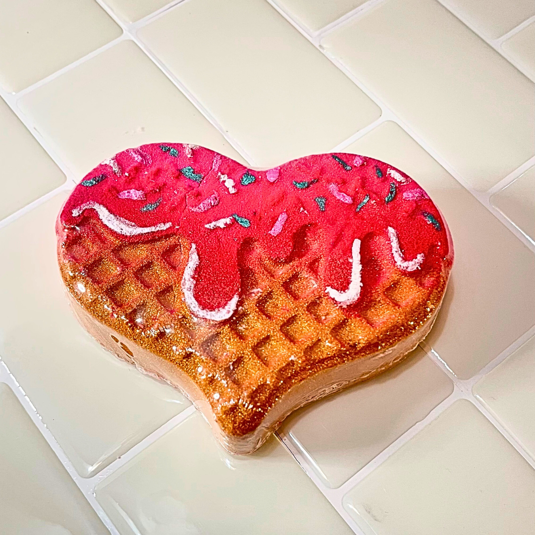 Waffles & Sprinkles Bath Bombs
