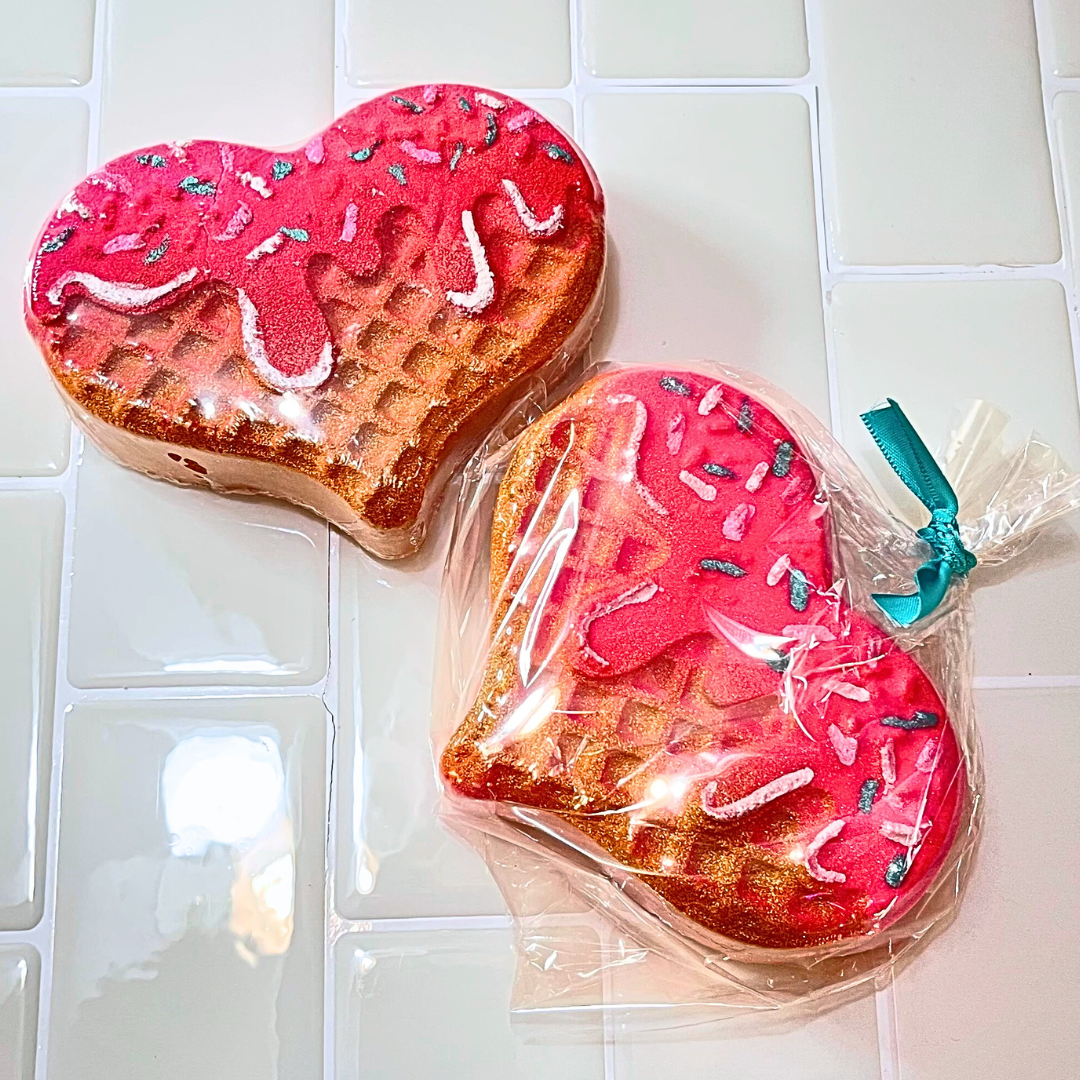 Waffles & Sprinkles Bath Bombs