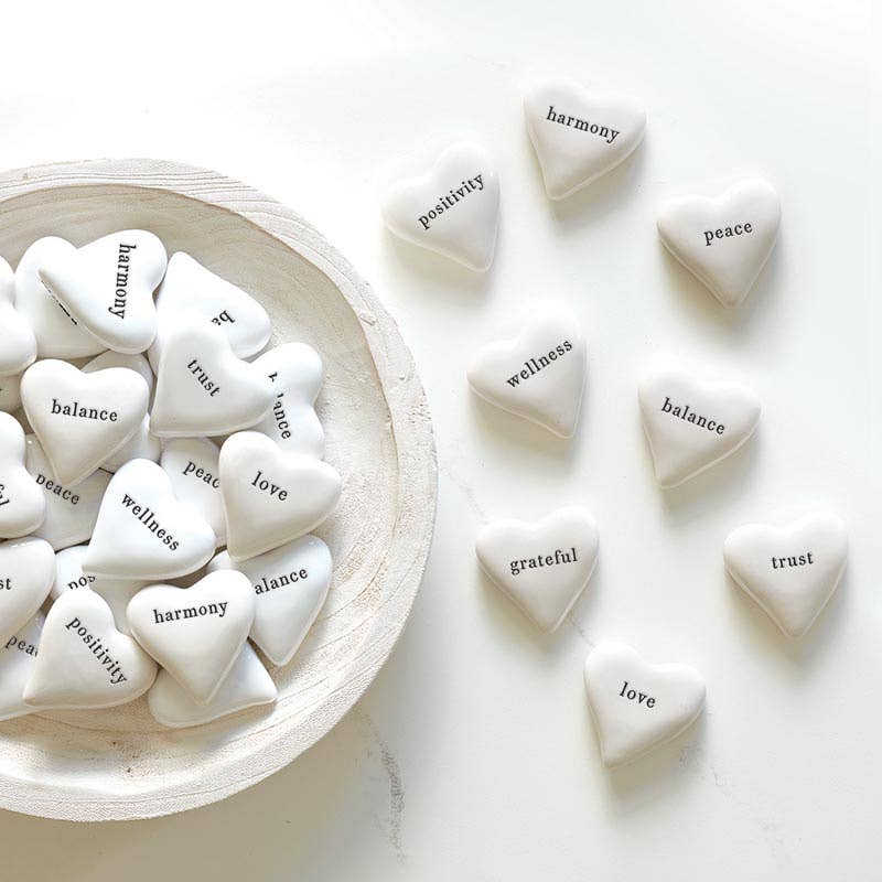 Ceramic Heart Set - 3 for $12