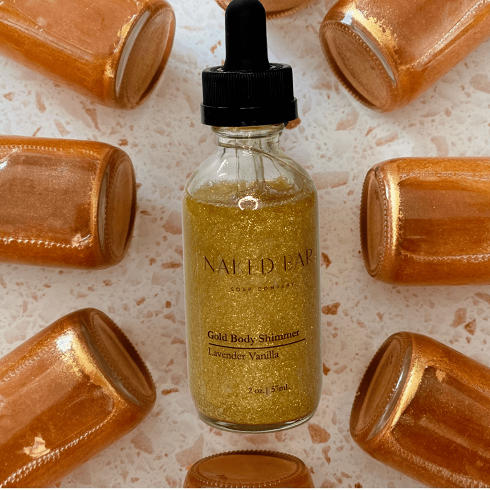 Lavender Vanilla Golden Shimmer Oil