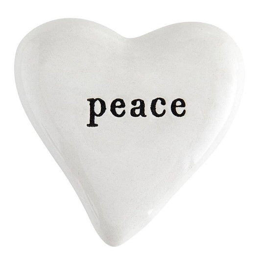 Ceramic Heart - Peace