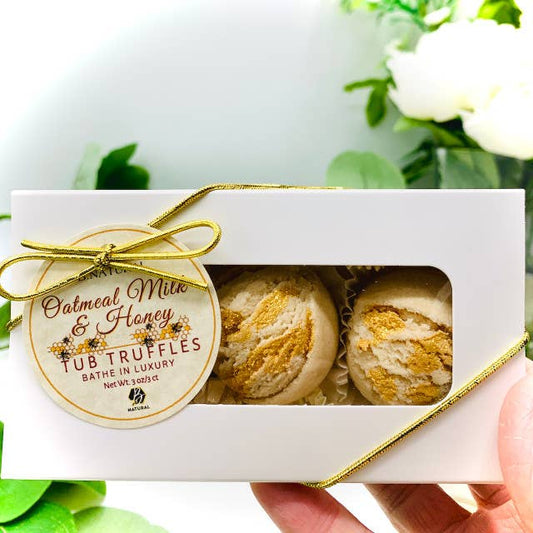 Bath Truffles Gift Set | Oatmeal & Honey