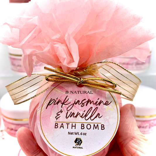 Bath Bomb | Pink Jasmine & Vanilla