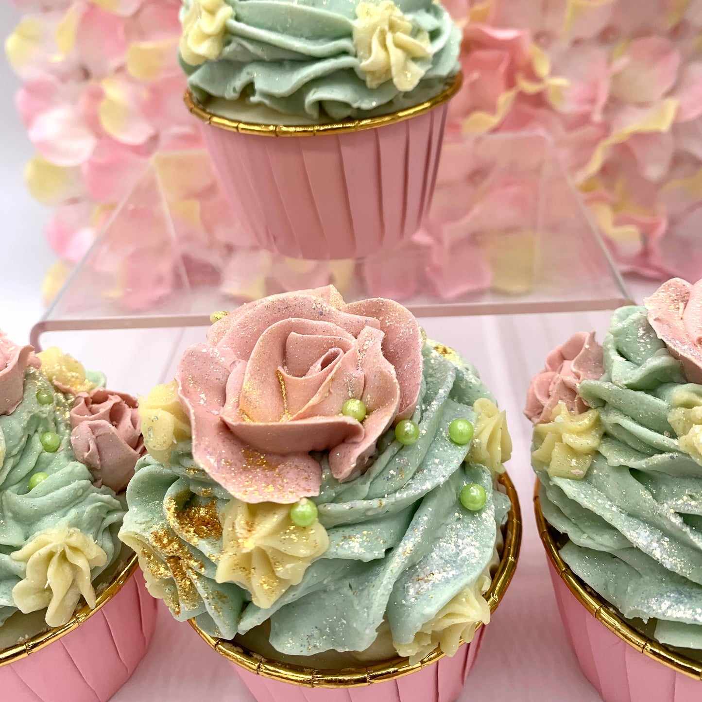 Rose Soap Cupcake