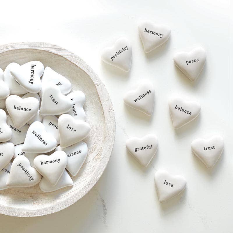 Ceramic Heart Set - 3 for $12