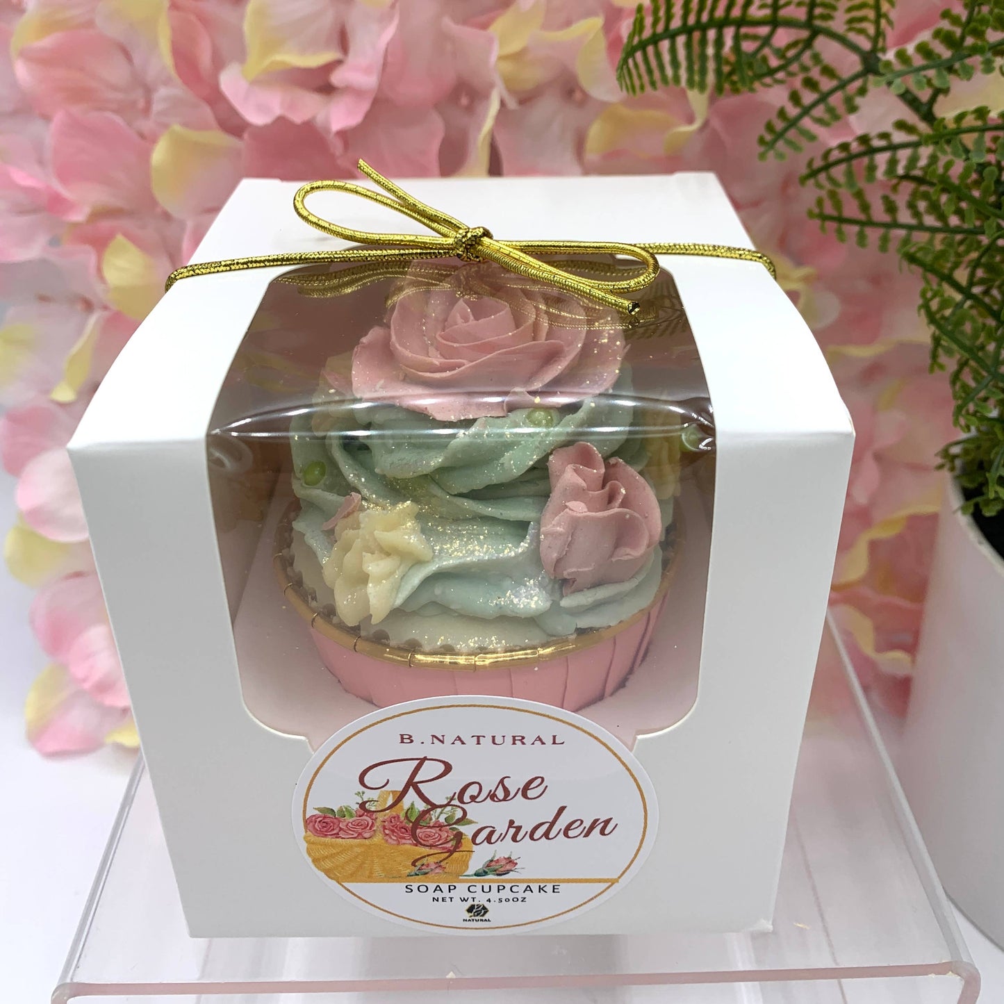 Rose Soap Cupcake